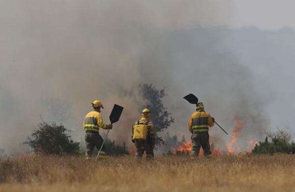 Foto - Avrupa ülkesi felaketi yaşıyor! 2 bin hektar kül oldu