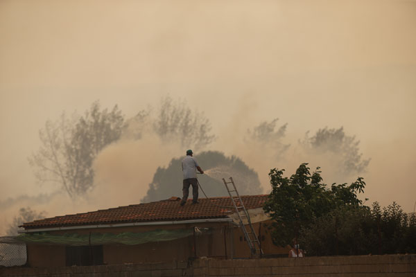Foto - Avrupa ülkesi felaketi yaşıyor! 2 bin hektar kül oldu