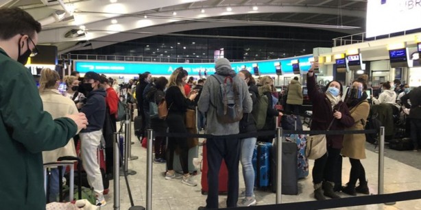 Foto - Avrupa ülkesinden kaçış başladı! Akın akın gidiyorlar