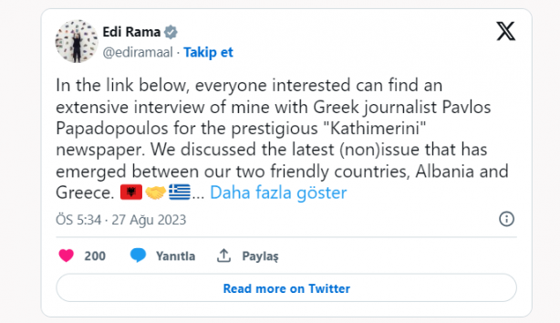 Foto - Avrupa ülkesinden Yunanistan'a görülmemiş uyarı: Türkiye istese Yunanistan'ı yok ederdi