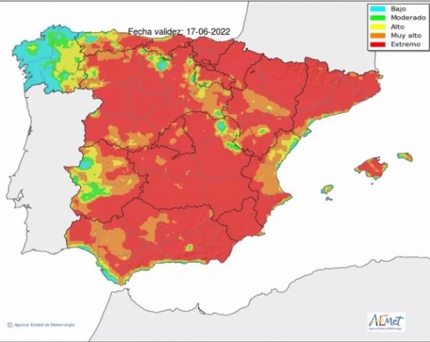 Foto - Avrupa'da benzeri görülmemiş sıcaklıklar! Fransa adeta kavruluyor