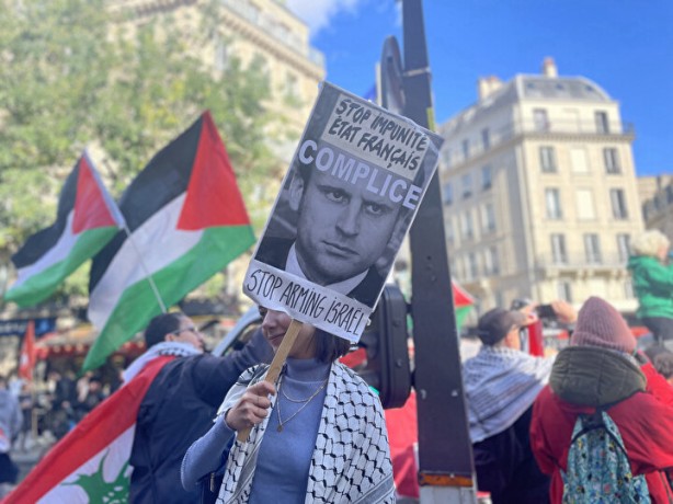 Foto - Avrupa'da Filistin'e destek gösterilerinde polis terörü!