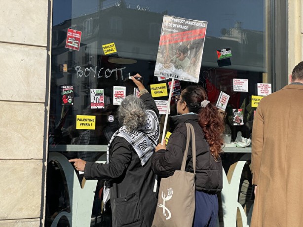 Foto - Avrupa'da Filistin'e destek gösterilerinde polis terörü!