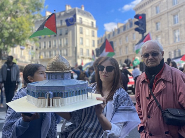 Foto - Avrupa'da Filistin'e destek gösterilerinde polis terörü!