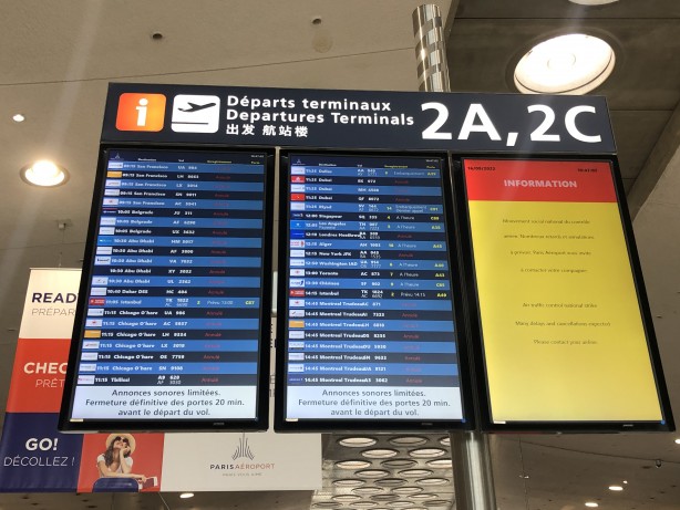 Foto - Avrupa'da kriz bitmiyor! Fransa'da adeta hayat durdu