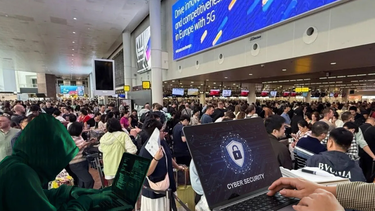 Foto - Avrupa'da siber saldırı: Uçuslar iptal edildi! Sistemler çöktü, Brüksel ve Berlin'i altüst etti!