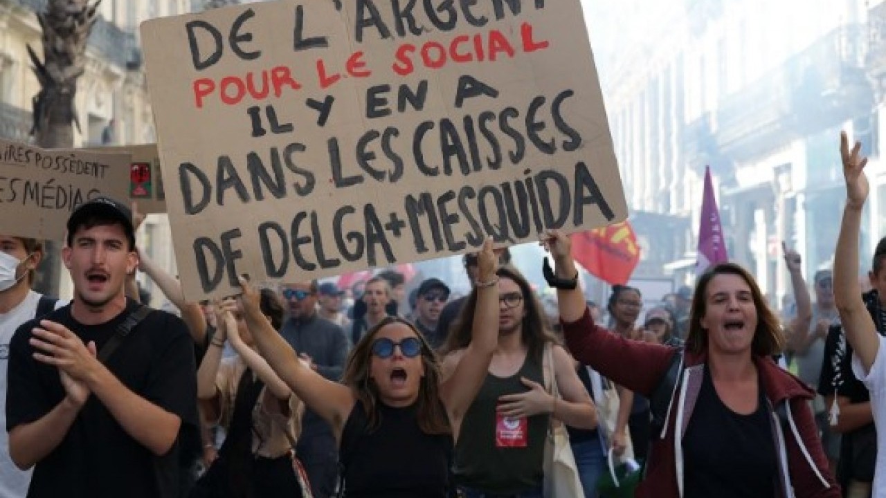 Foto - Avrupa’da sokaklar karıştı! Gösterilerde yüzlerce gözaltı var