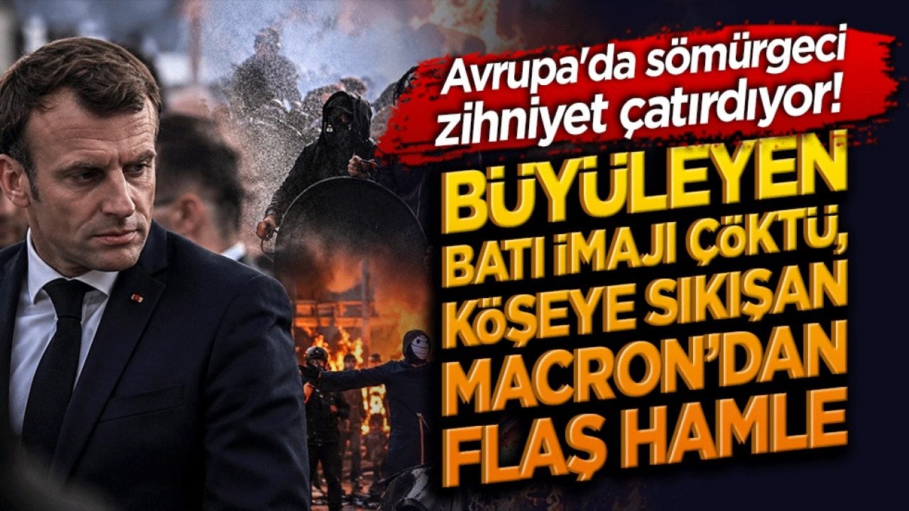 Avrupa'da sömürgeci zihniyet çatırdıyor! Fransa sokakları savaş alanına döndü, tarihi binalar tek tek ateşe veriliyor!