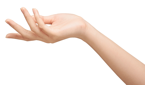 Foto - Avucunuza baktığınızda M harfini görüyorsanız...