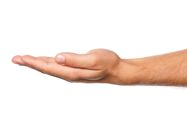 Foto - Avucunuza baktığınızda M harfini görüyorsanız...