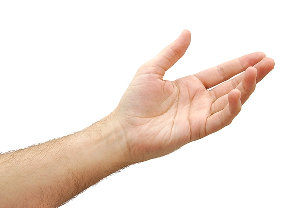 Foto - Avucunuza baktığınızda M harfini görüyorsanız...