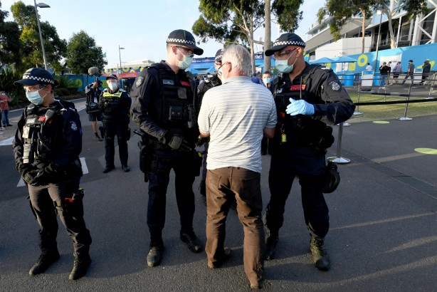 Foto - Avustralya’da aşı karşıtları sokaklara döküldü