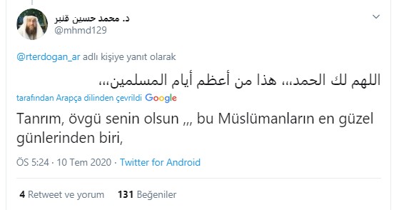 Foto - Erdoğan'a mesaj yağmuru: Ayasofya Camii kararı İslam dünyasını sevince boğdu! Filistinli karikatüristten çarpıcı karikatür