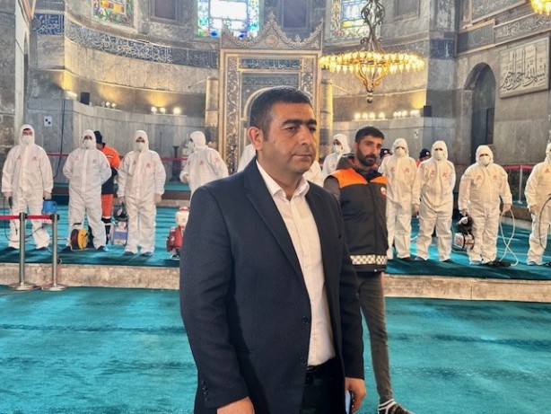 Foto - Ayasofya Camii, Ramazan-ı Şerif’e hazırlanıyor 