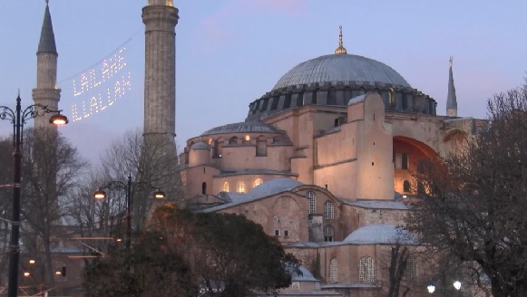 Ayasofya Camii'nde restorasyon başlıyor