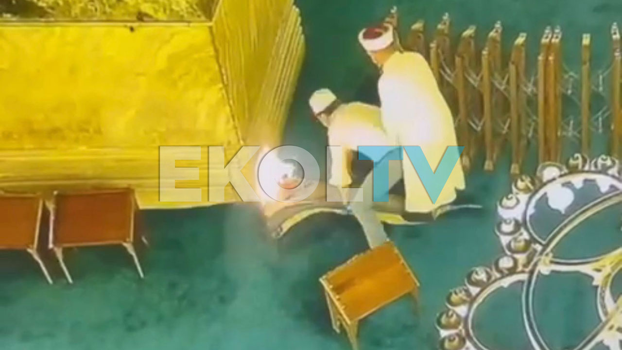 Foto - Ayasofya-i Kebir Camii Şerifi’nde Türkiye'yi ayağa kaldıracak 'yakma' girişimi