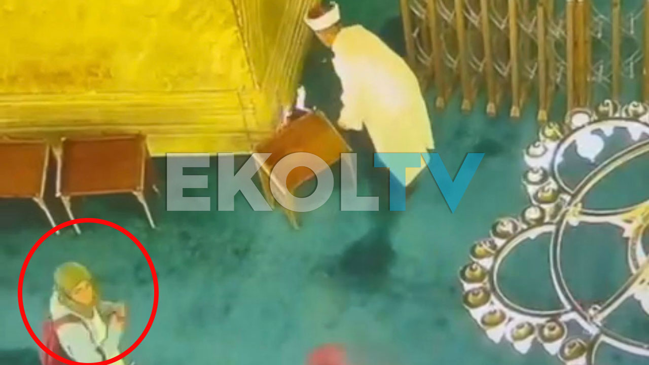 Foto - Ayasofya-i Kebir Camii Şerifi’nde Türkiye'yi ayağa kaldıracak 'yakma' girişimi