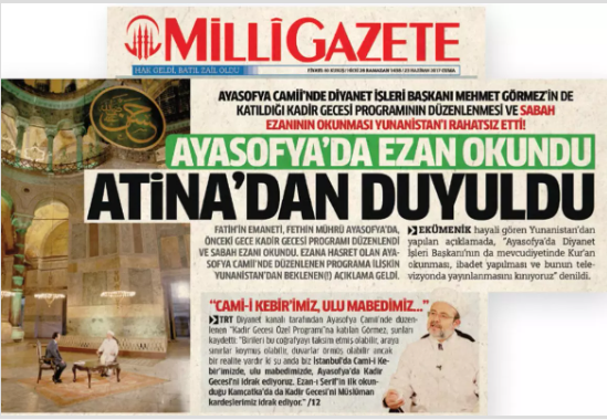 Foto - Ayasofya mücadelesi tarihe böyle geçti!