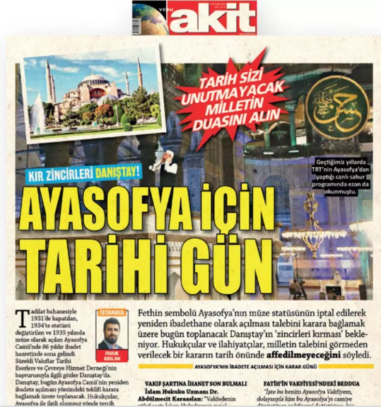 Foto - Ayasofya mücadelesi tarihe böyle geçti!