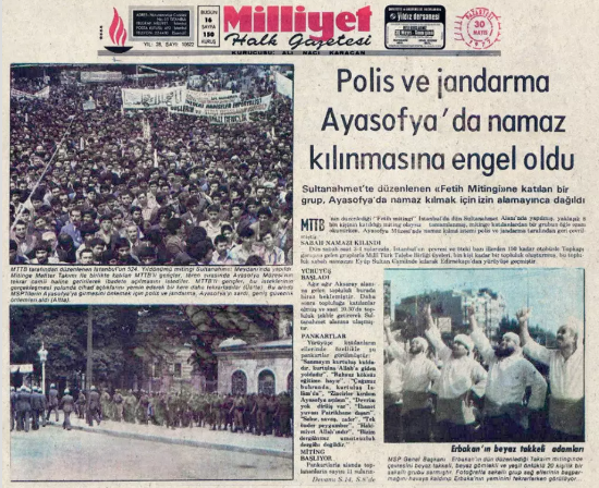 Foto - Ayasofya mücadelesi tarihe böyle geçti!