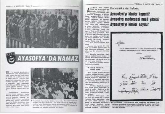 Foto - Ayasofya mücadelesi tarihe böyle geçti!