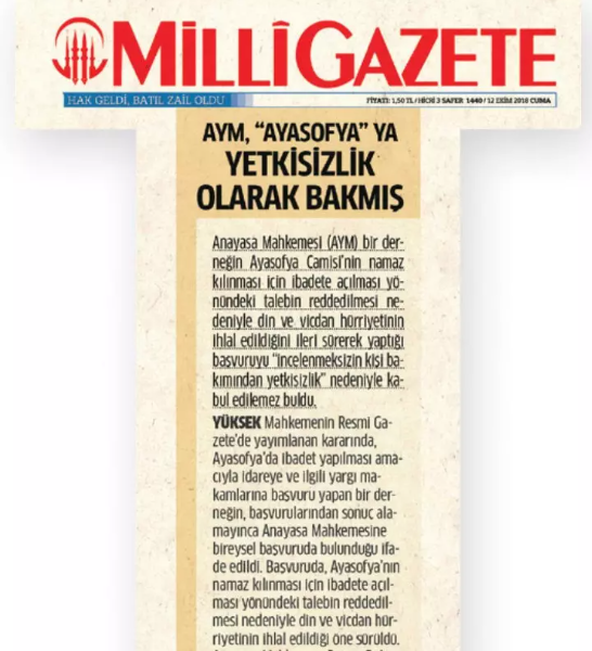 Foto - Ayasofya mücadelesi tarihe böyle geçti!