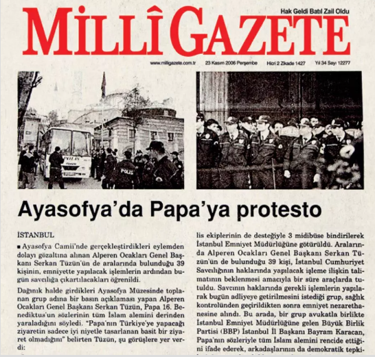 Foto - Ayasofya mücadelesi tarihe böyle geçti!