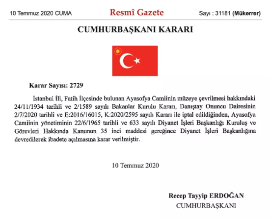 Foto - Ayasofya mücadelesi tarihe böyle geçti!