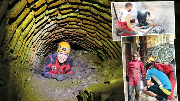 Ayasofya'da bir ilk! Yeni yeraltı mekanları bulundu