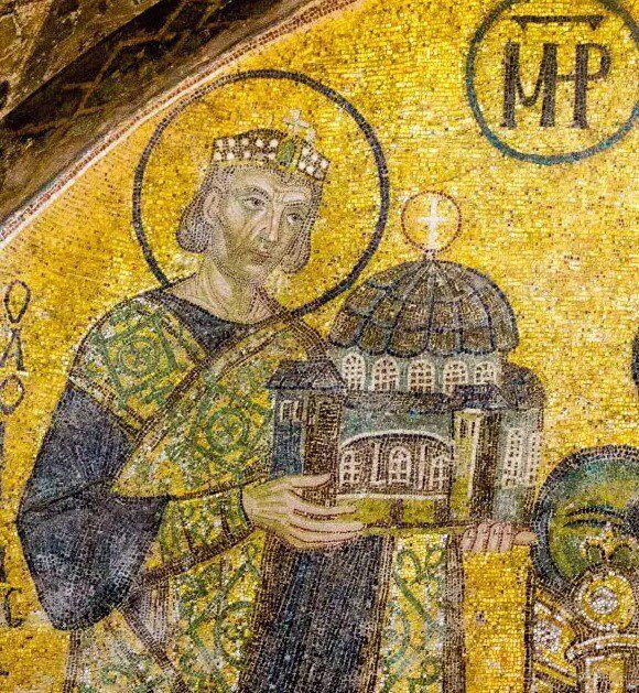 Foto - Ayasofya'da bulunan Sunu Mozaiği ne anlama geliyor?