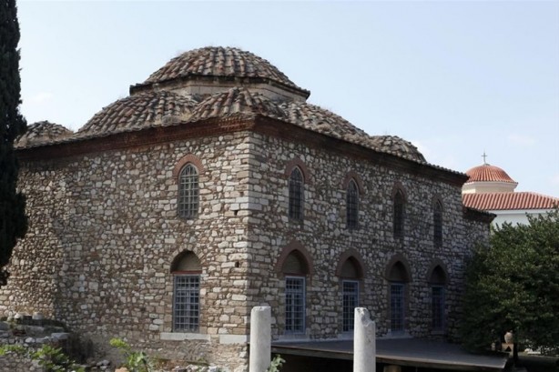 Foto - Ayasofya'da 'Fetih suresi' bunu da yaptırdı! Yunanistan'dan Osmanlı mirasına saygısızlık