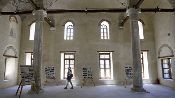 Foto - Ayasofya'da 'Fetih suresi' bunu da yaptırdı! Yunanistan'dan Osmanlı mirasına saygısızlık