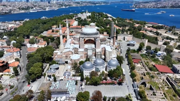 Foto - Ayasofya'da Haniye için gıyabi cenaze namazı