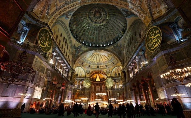 Foto - Ayasofya'da yıllar sonra Regaip Kandili çoşkusu