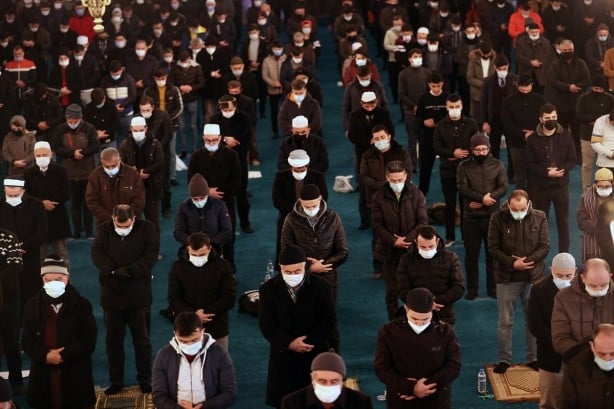 Foto - Ayasofya'da yıllar sonra Regaip Kandili çoşkusu