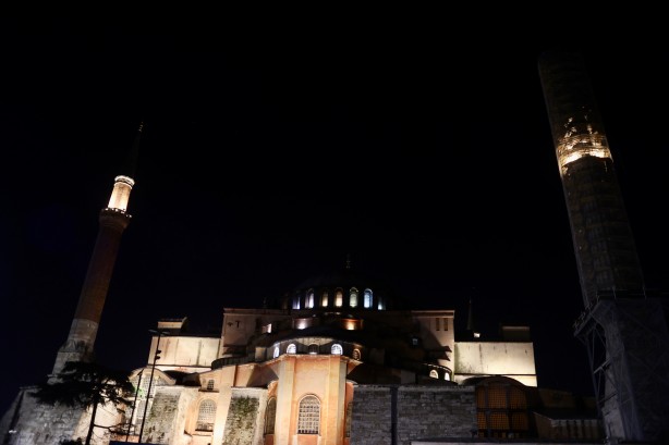 Foto - Ayasofya-ı Kebir Camii Şerifi'nde bakım çalışması