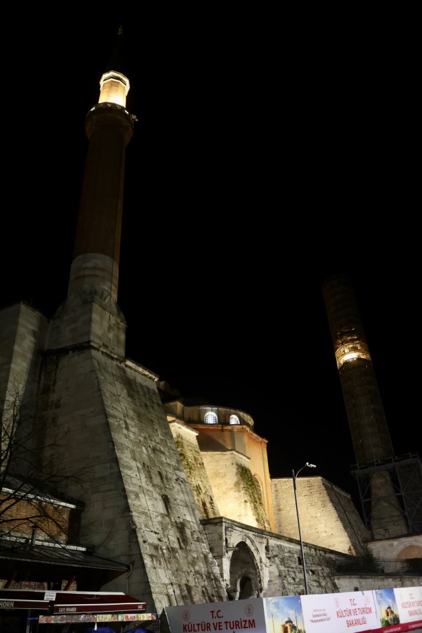 Foto - Ayasofya-ı Kebir Camii Şerifi'nde bakım çalışması