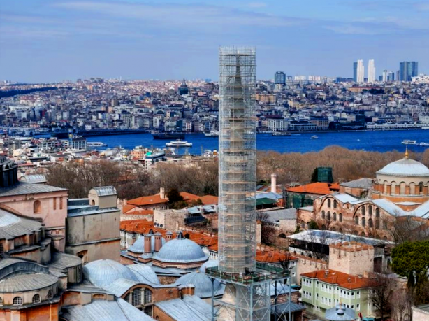 Foto - Ayasofya’ya bir de buradan bakın! Hiç bu açıdan görmediniz