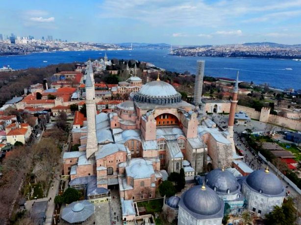 Foto - Ayasofya’ya bir de buradan bakın! Hiç bu açıdan görmediniz