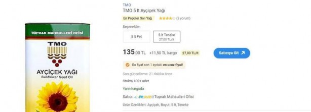 Foto - Ayçiçek yağı fiyatlarında büyük indirim geldi! Tarım Kredi Kooperatif marketlerinde indirimli ürünler tek tek açıklandı