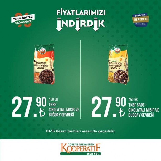 Foto - Ayçiçek yağı fiyatlarında büyük indirim geldi! Tarım Kredi Kooperatif marketlerinde indirimli ürünler tek tek açıklandı