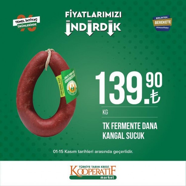 Foto - Ayçiçek yağı fiyatlarında büyük indirim geldi! Tarım Kredi Kooperatif marketlerinde indirimli ürünler tek tek açıklandı