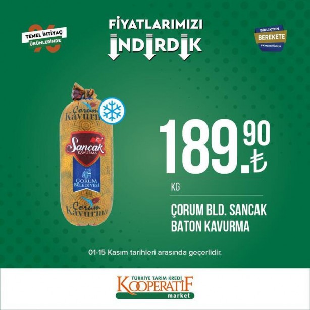 Foto - Ayçiçek yağı fiyatlarında büyük indirim geldi! Tarım Kredi Kooperatif marketlerinde indirimli ürünler tek tek açıklandı