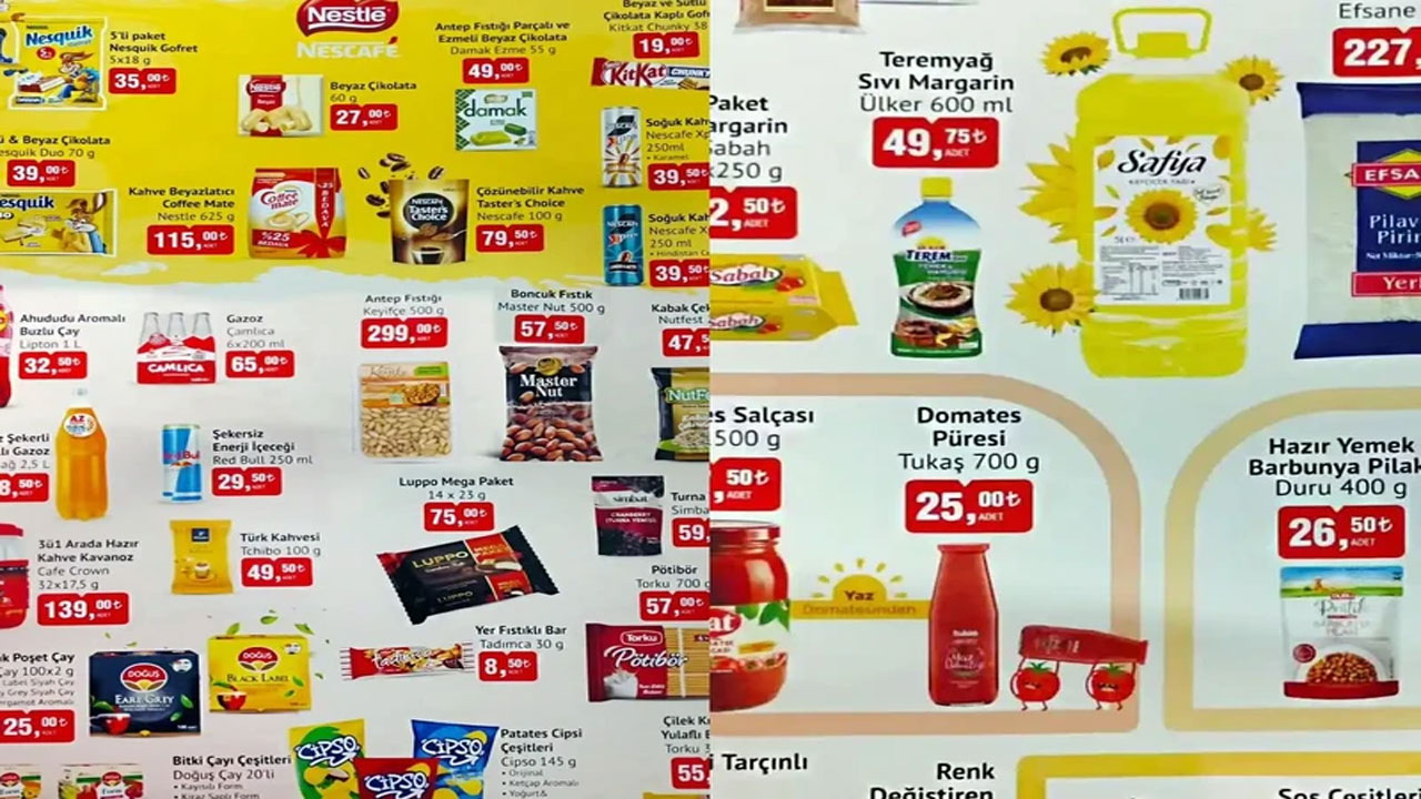 Foto - Ayçiçek yağında flaş indirim! BİM'de 15 Nisan 2025 fırsatlar kataloğu açıklandı