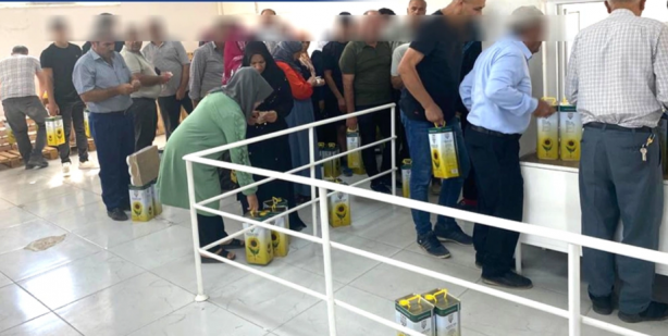 Foto - Ayçiçek yağının fiyatını duyan oraya koştu! Kapış kapış satıldı, hala stokta var