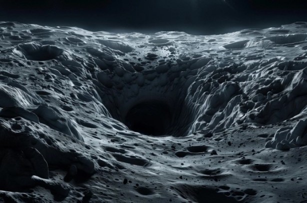 Foto - Ay'da inanılmaz keşif! Binlercesinin daha olduğu tahmin ediliyor