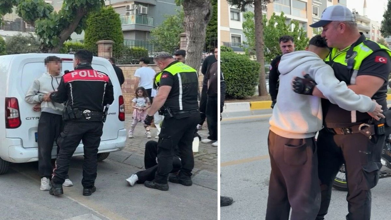 Aydın’da film gibi kovalamaca! 16 yaşındaki sürücü 400 bin TL’lik cezayı öğrenince polise sarılıp ağladı