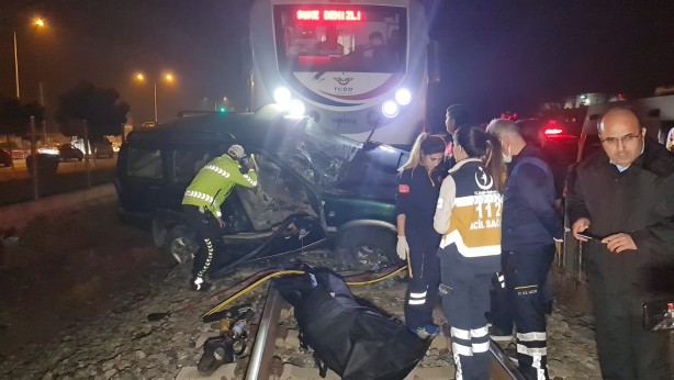 Aydın’da trenin de karıştığı feci kaza