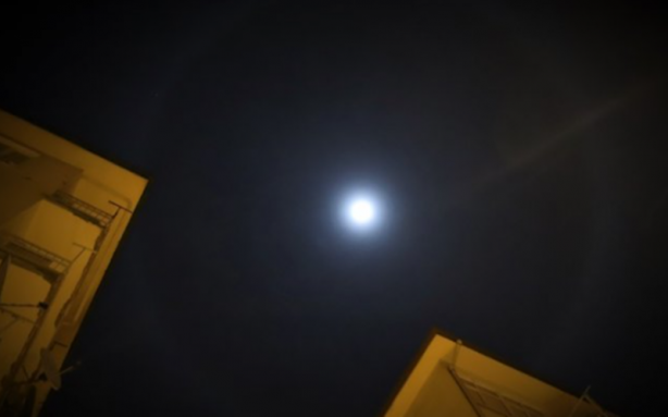 Foto - Ayın etrafında daire görenler telefona sarıldı! Meteoroloji'den açıklama yapıldı