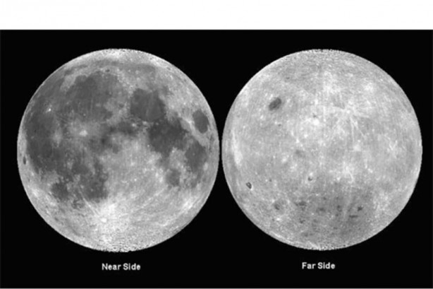 Foto - Ay'ın karanlık bölgesinde dev bir demir yığını keşfedildi